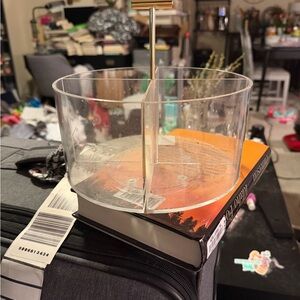 Clear Acrylic Rotating Organizer